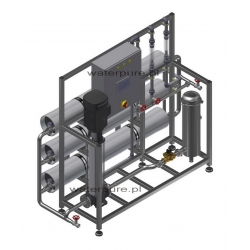 Osmoza, zestawy przemysłowe od 1m3/h do 11m3/h