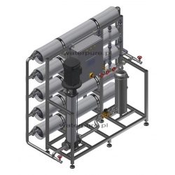 Osmoza, zestawy przemysłowe od 1m3/h do 11m3/h